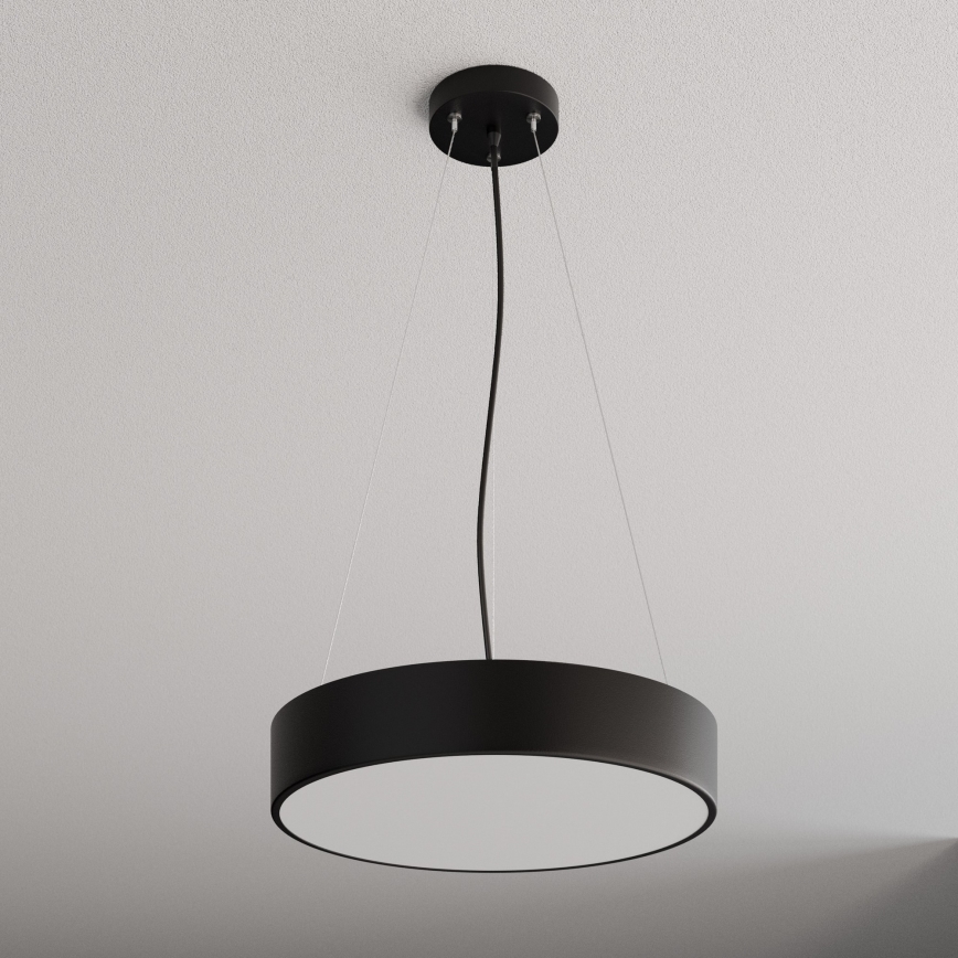 Hängeleuchte CLEO 3xE27/24W/230V d 40 cm schwarz