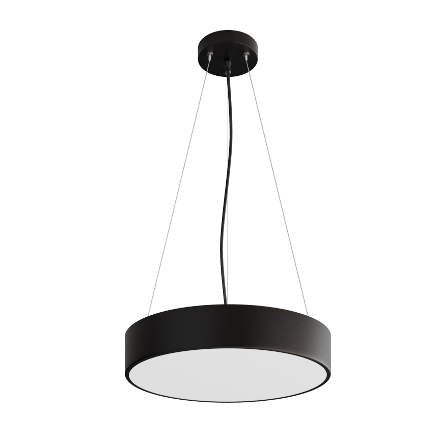 Hängeleuchte CLEO 3xE27/24W/230V d 40 cm schwarz
