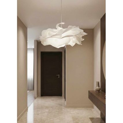 Hängeleuchte CLOUDY mit Kabel 1xE27/40W/230V weiß