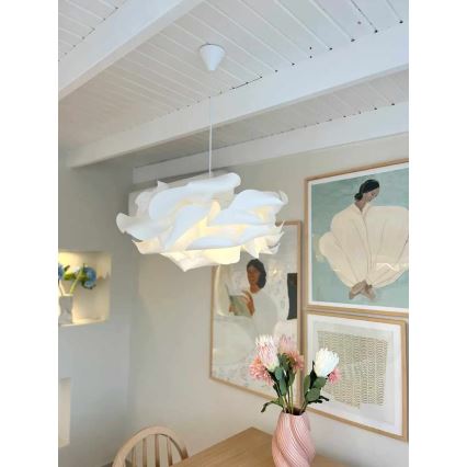 Hängeleuchte CLOUDY mit Kabel 1xE27/40W/230V weiß