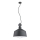 Hängeleuchte CORA 1xE27/15W/230V grau