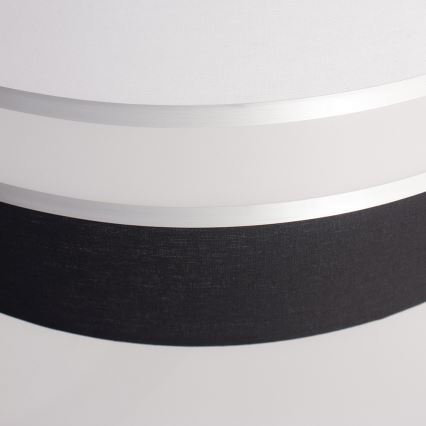 Hängeleuchte CORAL 1xE27/60W/230V schwarz-weiß