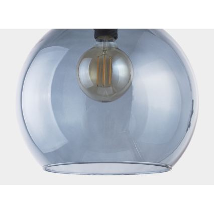 Hängeleuchte CUBUS 1xE27/60W/230V blau