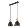 Hängeleuchte DANIELLE 2xE27/60W/230V