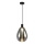 Hängeleuchte DENSO an Kabel, 1xG9/5W/230V, Ø 20 cm, schwarz-chrom