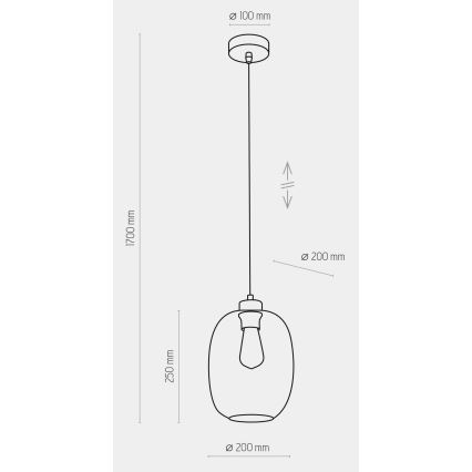 Hängeleuchte ELIO 1xE27/60W/230V rosa