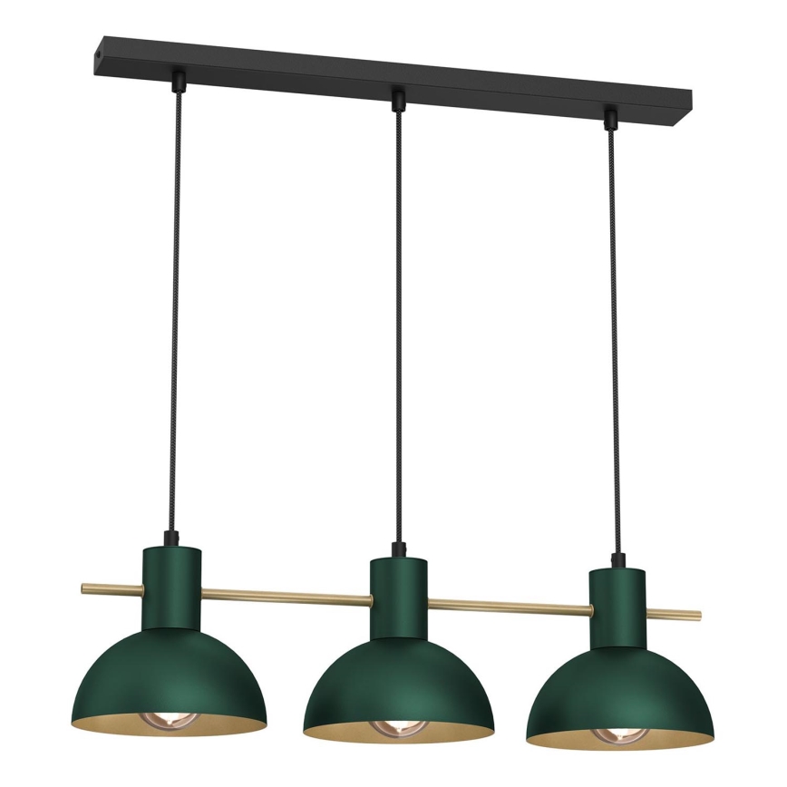 Hängeleuchte ESTATE MINI 3xE27/15W/230V grün