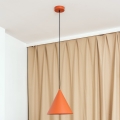 Hängeleuchte ETNA II an Kabel 1xE27/15W/230V Ø 25 cm orange