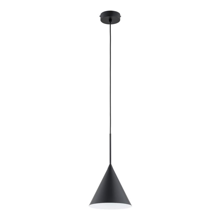 Hängeleuchte FABO 1xE27/15W/230V schwarz