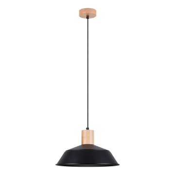 Hängeleuchte FANO 1xE27/15W/230V d 34 cm schwarz