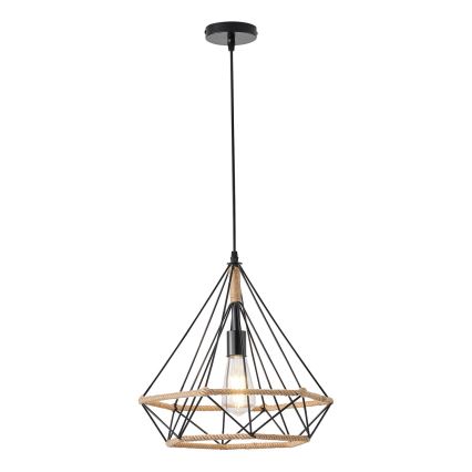 Hängeleuchte FLARE 1xE27/15W/230V d 38 cm beige