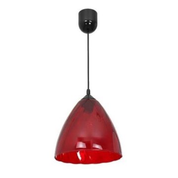 Hängeleuchte FLASH 1xE27/60W/230V rot