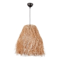 Hängeleuchte FRINGE 1xE27/40W/230V Raffia