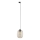 Hängeleuchte für 1-Phasen-Schienensystem ELIO 1xE27/15W/230V schwarz/rauchig beige