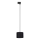 Hängeleuchte für 1-Phasen-Schienensystem TRACER 1xE27/15W/230V d 20 cm schwarz