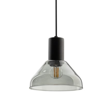 Hängeleuchte für 3-Phasen-Schienensystem NEO 1xE27/15W/230V schwarz/rauchig schwarz
