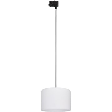Hängeleuchte für 3-Phasen-Schienensystem TRACER 1xE27/15W/230V d 30 cm schwarz/weiß