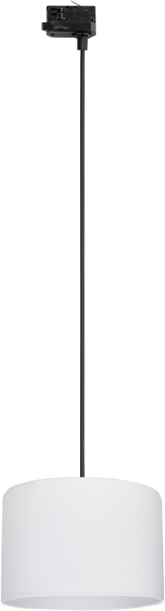 Hängeleuchte für 3-Phasen-Schienensystem TRACER 1xE27/15W/230V d 30 cm schwarz/weiß