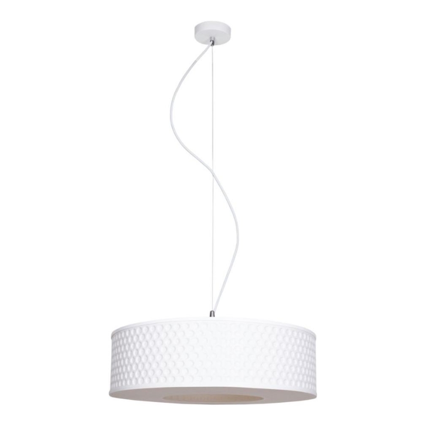 Hängeleuchte GARDA 1xE27/60W/230V d 40 cm weiß