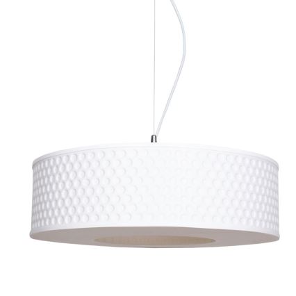 Hängeleuchte GARDA 1xE27/60W/230V d 40 cm weiß