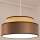 Hängeleuchte GRACE 1xE27/60W/230V d 40 cm beige/braun