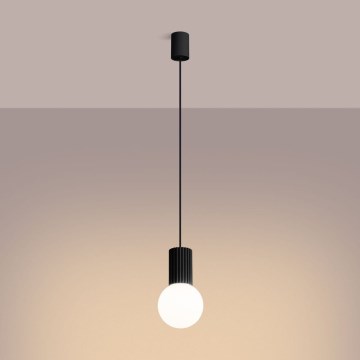 Hängeleuchte HALO 1xG9/8W/230V d 12 cm schwarz