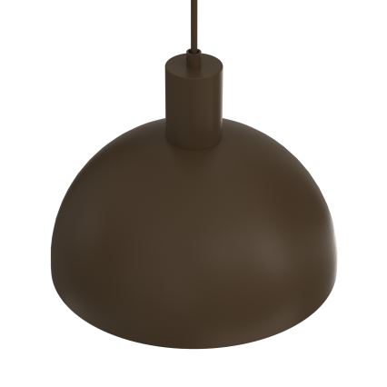 Hängeleuchte HANDA mit Kabel 1xE27/15W/230V braun