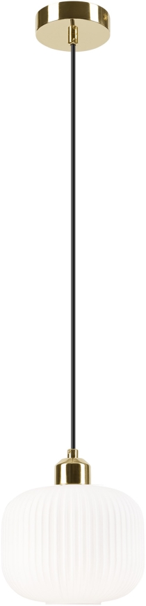 Hängeleuchte HARMA 1xE27/15W/230V d 20 cm weiß/golden