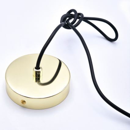 Hängeleuchte HARMA 1xE27/15W/230V d 20 cm weiß/golden