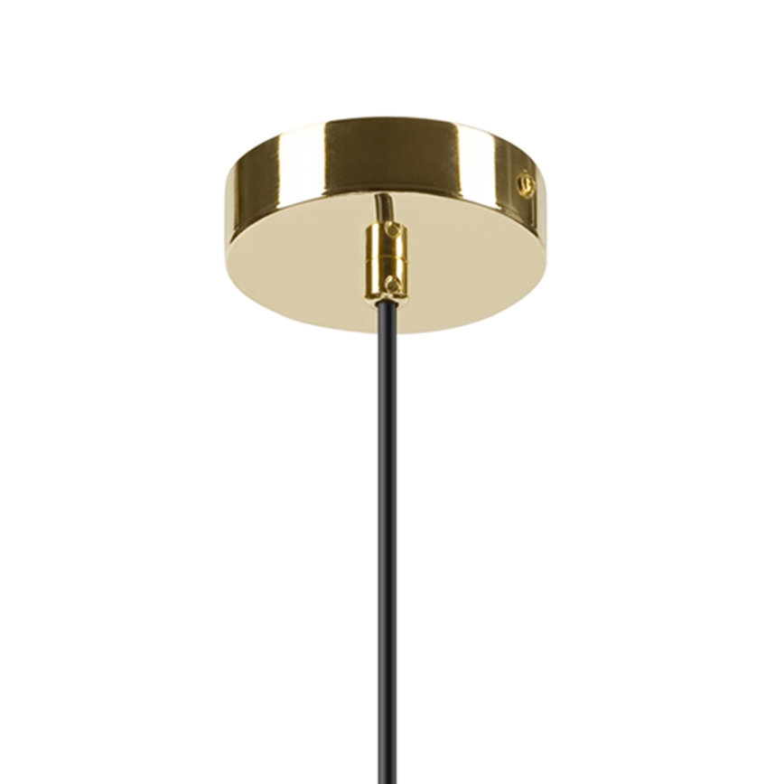 Hängeleuchte HARMA 1xE27/15W/230V d 20 cm weiß/golden