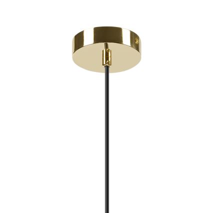 Hängeleuchte HARMA 1xE27/15W/230V d 30 cm weiß/golden