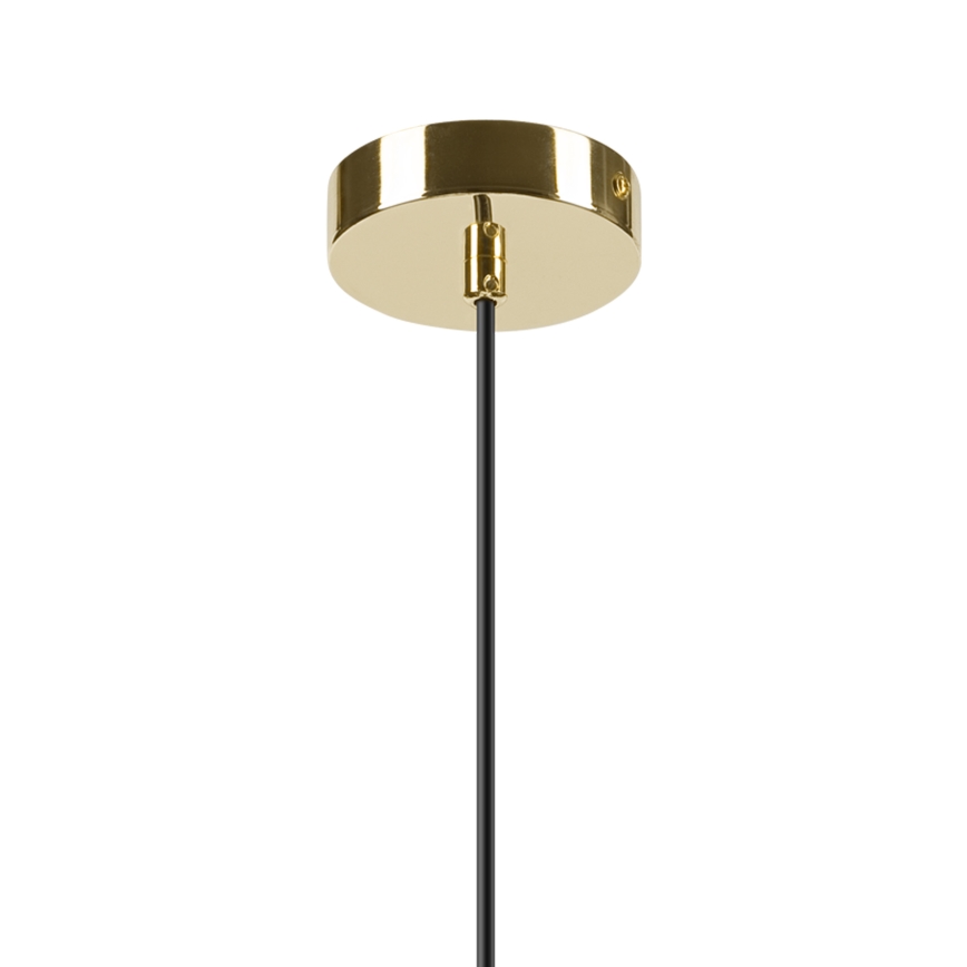 Hängeleuchte HARMA 1xE27/15W/230V d 30 cm weiß/golden
