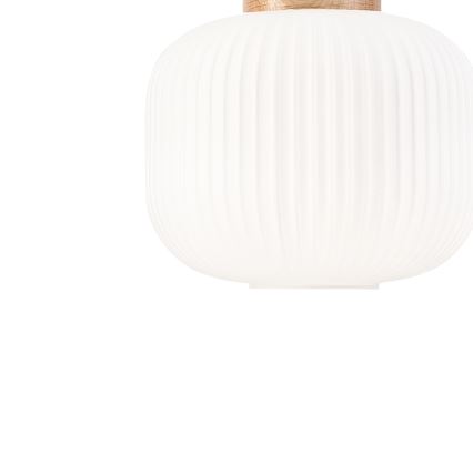 Hängeleuchte HARMONY 1xE27/15W/230V d 20 cm weiß/Eiche