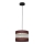 Hängeleuchte HELEN 1xE27/15W/230V Durchschn. 20 cm braun/schwarz/gold