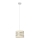 Hängeleuchte HELEN 1xE27/15W/230V Durchschn. 20 cm Cremefarbe/gold