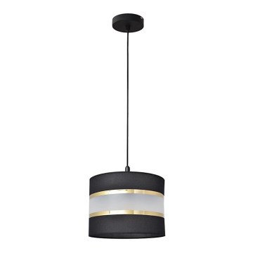 Hängeleuchte HELEN 1xE27/15W/230V Durchschn. 20 cm schwarz/gold
