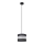 Hängeleuchte HELEN 1xE27/15W/230V Durchschn. 20 cm schwarz/silber