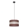 Hängeleuchte HELEN 1xE27/15W/230V Durchschn. 35 cm braun/schwarz/gold