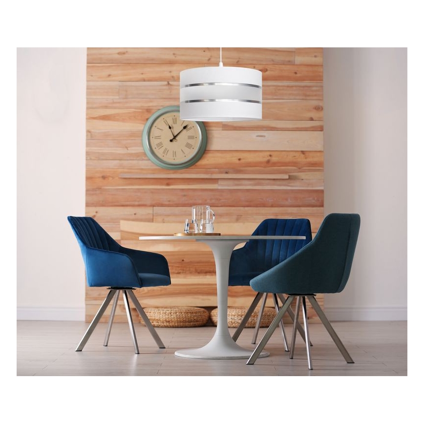 Hängeleuchte HELEN 1xE27/15W/230V Durchschn. 35 cm weiß