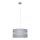 Hängeleuchte HELEN 1xE27/15W/230V Durchschn. 40 cm grau/silber