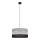 Hängeleuchte HELEN 1xE27/15W/230V Durchschn. 40 cm schwarz/grau/gold