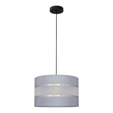 Hängeleuchte HELEN 1xE27/15W/230V grau/schwarz