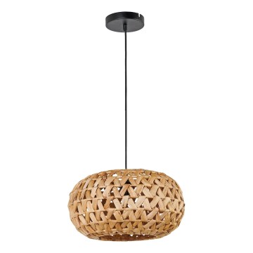 Hängeleuchte HOSHI 1xE27/20W/230V d 38 cm Hanf