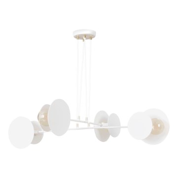 Hängeleuchte IDEA 4xE27/15W/230V weiß