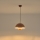 Hängeleuchte JARDEN mit Kabel, 1x E27/15W/230V, braun