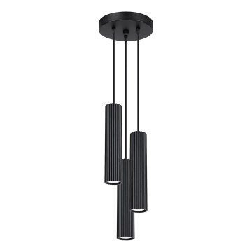 Hängeleuchte KARBON 3xGU10/10W/230V schwarz