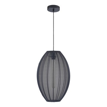 Hängeleuchte KAREI 1xE27/20W/230V d 30 cm schwarz