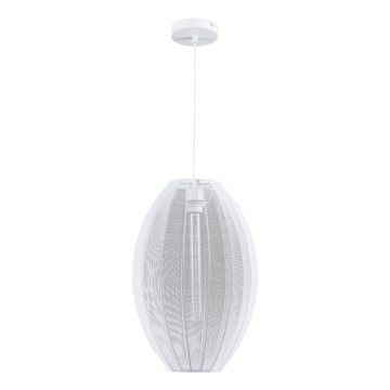 Hängeleuchte KAREI 1xE27/20W/230V d 30 cm weiß