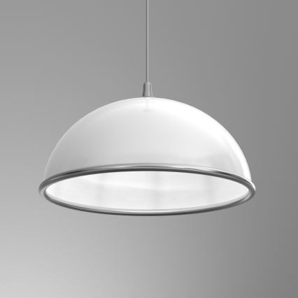 Hängeleuchte KITCHEN 1xE27/15W/230V weiß/glänzendes Chrom