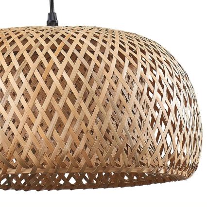 Hängeleuchte KORFU 1xE27/20W/230V d 38 cm Bambus